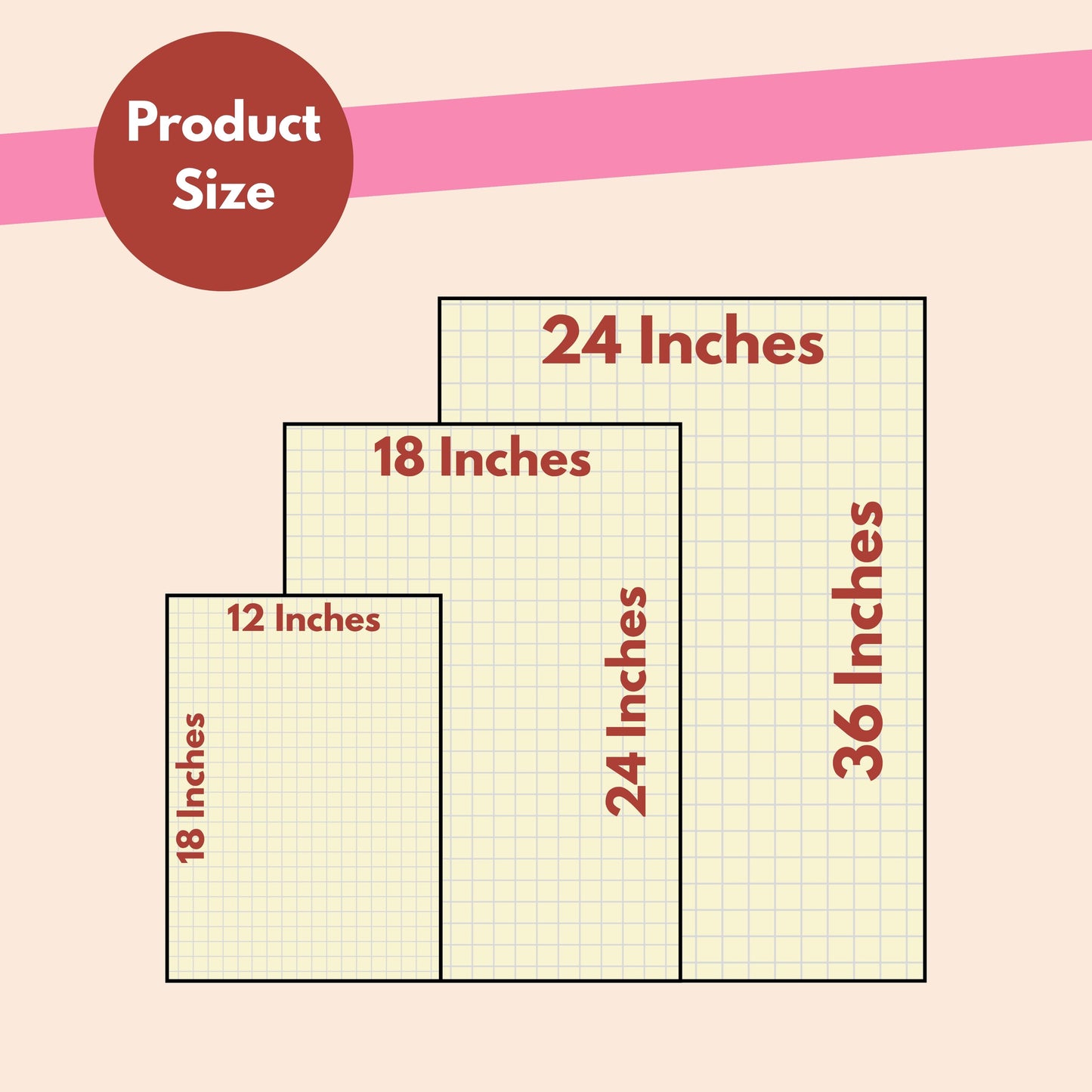 2027 Wall Planner, Year at a Glance, Bright Color Vertical Layout