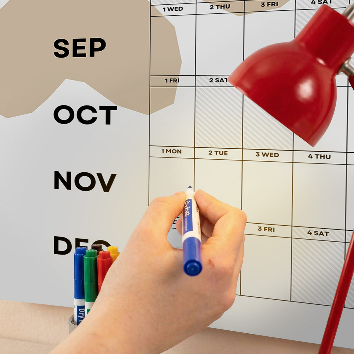 2027 Wall Planner, Earth Shape, Matte Paper