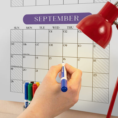 2027 Wall Planner, Soft Colorburst, Matte Paper
