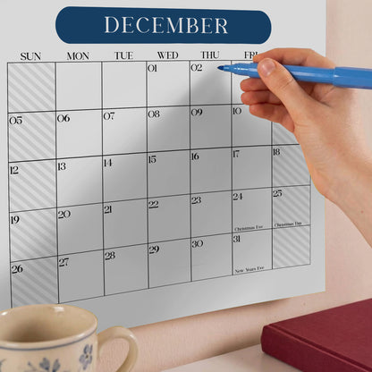 2027 Wall Planner, Soft Colorburst, Matte Paper