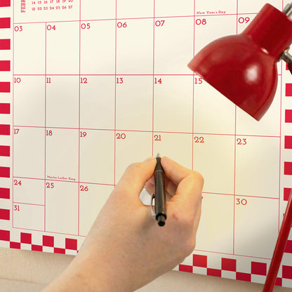 2027 Wall Calendar, Vintage Design, Recycled Paper
