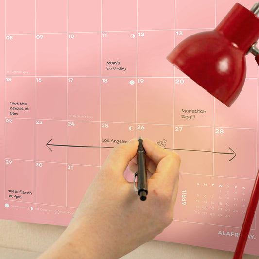 2026 Colorful Calendar, Recycled Paper