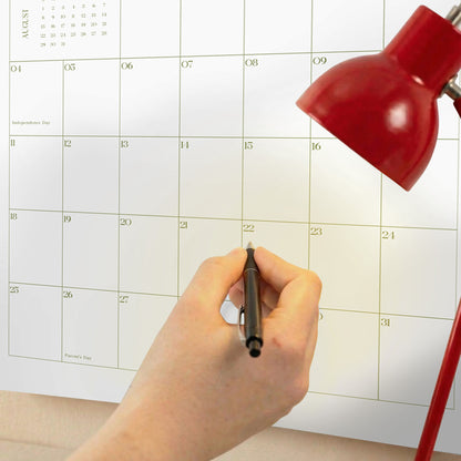 2027 Wall Calendar, Matcha Design, Recycled Paper