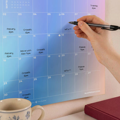 2026 Gradient Calendar, Recycled Paper