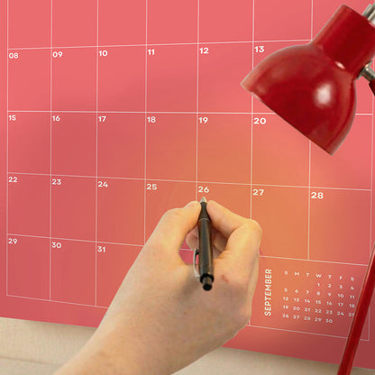 2027 Wall Calendar, Colorful Design, Recycled Paper